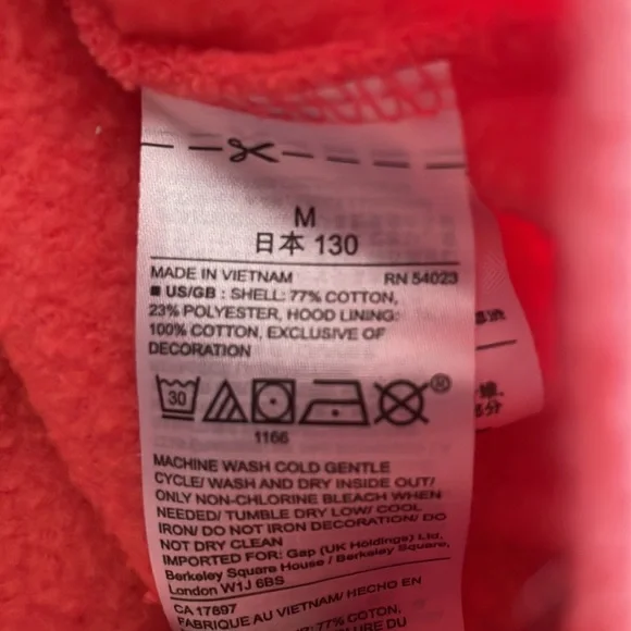 + GAP + Kids Hooded Sweatshirt - Picture 5 of 5